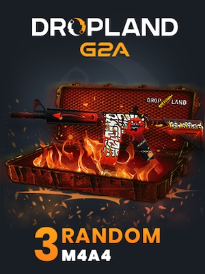 Counter Strike 2 RANDOM 3 CASE M4A4 SKIN - BY DROPLAND.NET Key - GLOBAL - 0