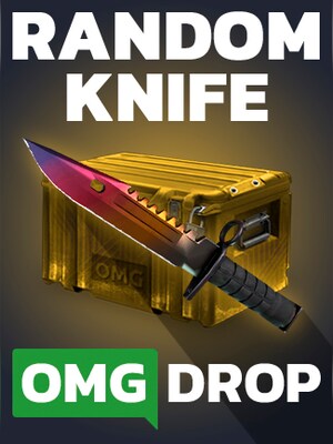 Counter-Strike: Global Offensive RANDOM KNIFE SKIN CASE BY OMGDROP.COM Key GLOBAL - 0