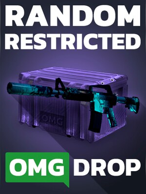 Counter-Strike: Global Offensive RANDOM RESTRICTED SKIN CASE BY OMGDROP.COM Key GLOBAL - 0