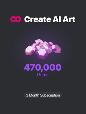 CreatePorn.com Subscription 470k Gems/Mo 3 Months - CreatePorn Key - GLOBAL - 0