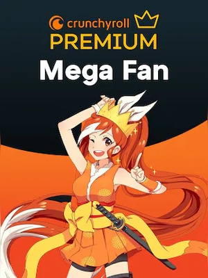 Crunchyroll Premium Direct Top-up | Mega Fan 12 Months - Crunchyroll Direct Top-up - GLOBAL - 0