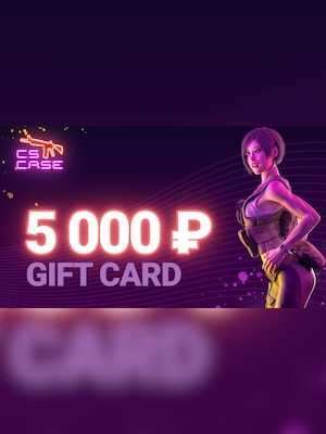 CSCase.com Gift Card 5000 RUB - CSCase.co Key - GLOBAL - 2
