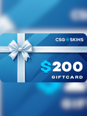 CSGO-Skins Gift Card 200 USD - Key - GLOBAL - 2