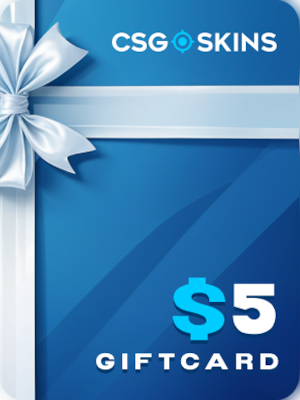 CSGO-Skins Gift Card 5 USD - Key - GLOBAL - 0