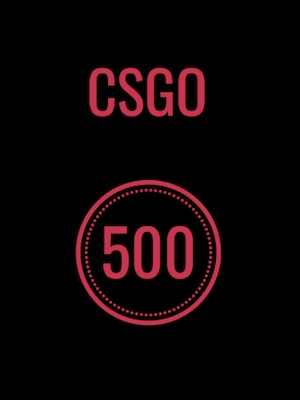 CSGO500 Gift Card 5 USD - Key - GLOBAL - 0