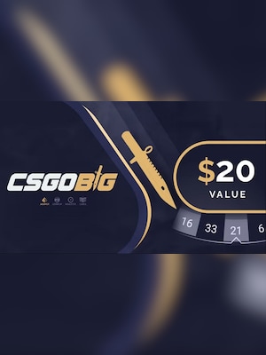 CSGOBIG Gift Card 20 USD - Key - GLOBAL - 2
