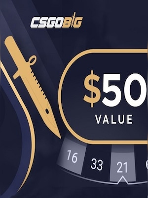 CSGOBIG Gift Card 50 USD - Key - GLOBAL - 0