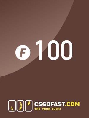CSGOFAST 100 Fast Coins - CSGOFAST Key - GLOBAL - 0