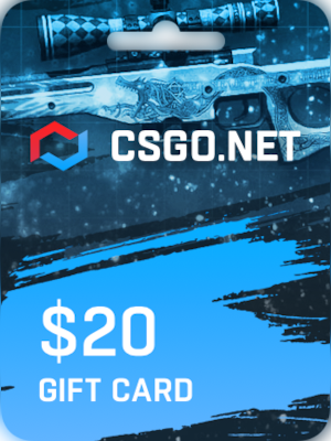 CSGO.net Gift Card 20 USD - 0