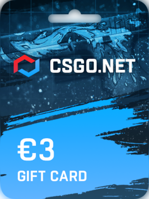 CSGO.net Gift Card 3 EUR - 0