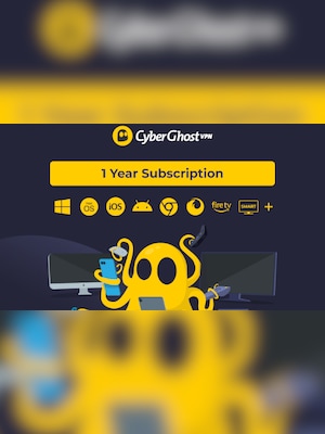 CyberGhost VPN (1 Year, 7 Devices) - CyberGhost Key - GLOBAL - 2