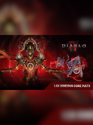 Diablo IV (Season of the Infernal Hordes) - lgneous Core Mats 1.5k - BillStore Player Trade - GLOBAL - 2