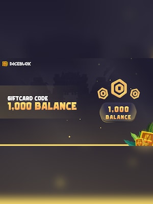 Diceblox Gift Card 1000 - Diceblox Key - GLOBAL - 2