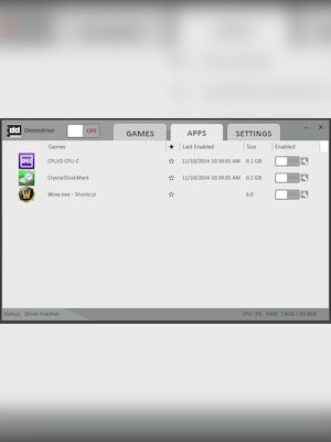 Dimmdrive :: Gaming Ramdrive @ 10,000+ MB/s Steam Key GLOBAL - 8