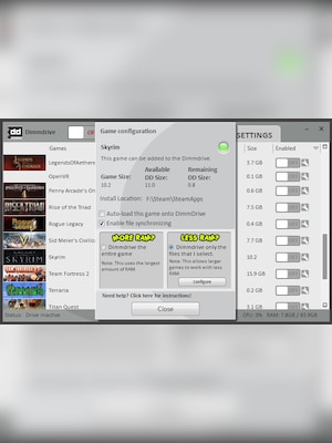 Dimmdrive :: Gaming Ramdrive @ 10,000+ MB/s Steam Key GLOBAL - 3