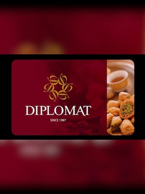 Buy Diplomat Patisserie Gift Card 100 SAR - Diplomat Key - SAUDI ARABIA ...