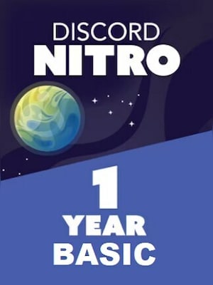 Discord Nitro Basic 1 Year - Discord Key - GLOBAL - 0