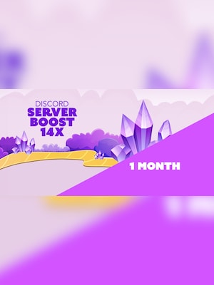 Discord Server Boost 14 x 1 Month - Discord Boost Activation Link - GLOBAL - 2