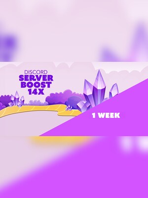 Discord Server Boost 14 x 1 Week - Discord Boost Activation Link - GLOBAL - 2