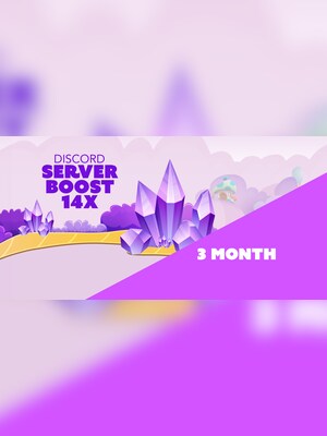 Discord Server Boost 14 x 3 Months - Discord Boost Activation Link - GLOBAL - 2