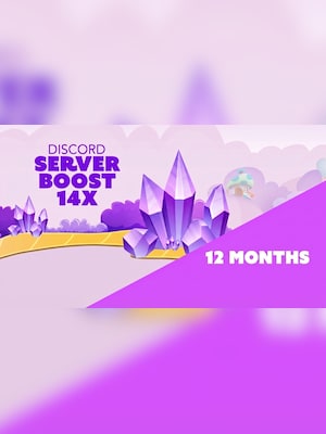 Discord Server Boost 14x 12 Months - Discord Boost Activation Link - GLOBAL - 2