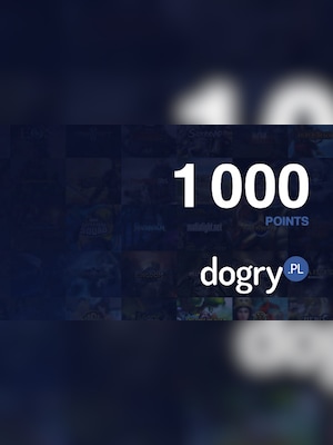 Dogry.pl Points Gift Card 1000 Points dogry.pl POLAND - 2