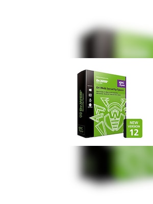 Dr.Web Security Space 12 (PC) (1 Device, 1 Year)  - Dr.Web Key - GLOBAL - 2