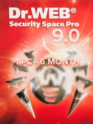 Dr.Web Security Space 9.0 PC 1 Device 6 Months Key GLOBAL - 0