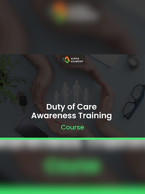 Duty of Care Awareness Training - Alpha Academy Key - GLOBAL - 2