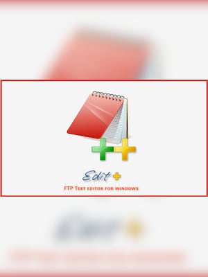 EditPlus 6 (PC) (1 Device, Lifetime)  - EditPlus Key - GLOBAL - 2