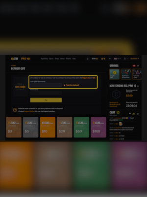 EGB Egamingbets Gift Card 20 USD - EGB Key - GLOBAL - 5