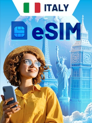 eSIM (Android, iOS) 1 GB, 30 Days - ITALY - 0