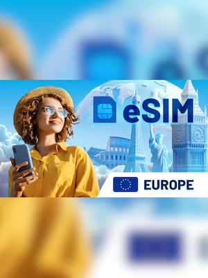 eSIM (Android, iOS) 1 GB, 7 Days - EUROPE - 2