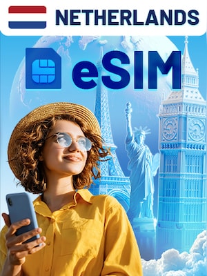 eSIM (Android, iOS) 1 GB, 7 Days - NETHERLANDS - 0