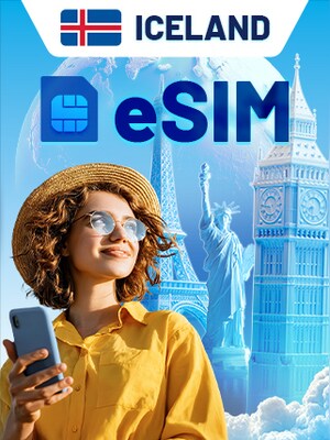 eSIM (Android, iOS) 10 GB, 30 Days - ICELAND - 0