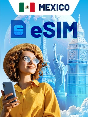 eSIM (Android, iOS) 10 GB, 30 Days - MEXICO - 0
