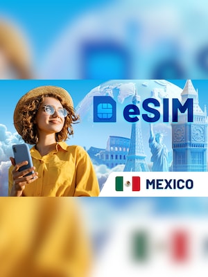eSIM (Android, iOS) 100 GB, 180 Days - MEXICO - 2