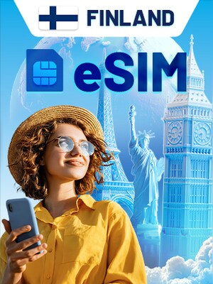 eSIM (Android, iOS) 20 GB, 30 Days - FINLAND - 0