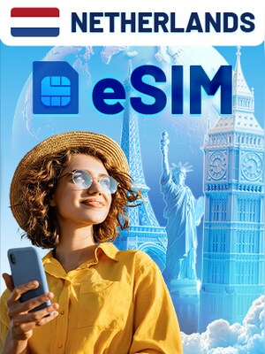 eSIM (Android, iOS) 20 GB, 30 Days - NETHERLANDS - 0