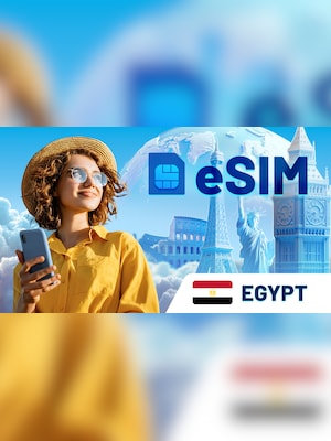 eSIM (Android, iOS) 25 GB, 30 Days - EGYPT - 2