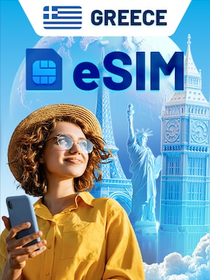 eSIM (Android, iOS) 25 GB, 30 Days - GREECE - 0