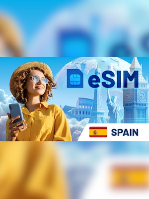 eSIM (Android, iOS) 25 GB, 30 Days - SPAIN - 2