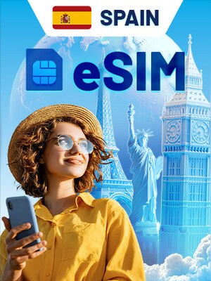 eSIM (Android, iOS) 3 GB, 7 Days - SPAIN - 0