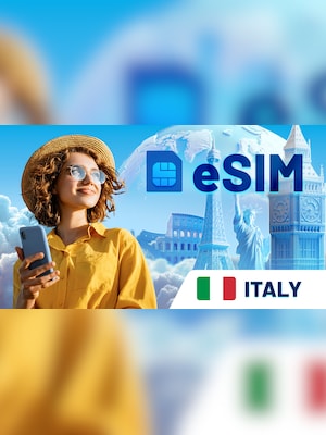 eSIM (Android, iOS) 5 GB, 7 Days - ITALY - 2