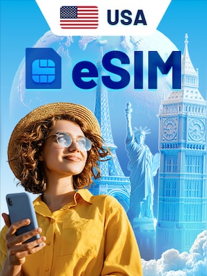 eSIM (Android, iOS) 5 GB, 7 Days - UNITED STATES - 0