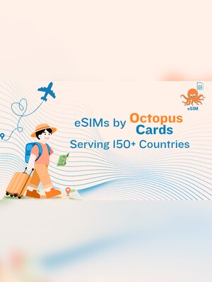 eSIM by Octopus Cards (3 GB, 15 Days) - Key - EUROPE - 2