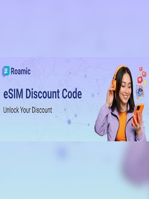 eSIM by Roamic 12 EUR OFF Discount Code (min. spend €70) Hotspot - Roamic Key - GLOBAL - 2