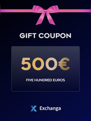 Exchanga Crypto Gift Coupon 500 EUR - Exchanga Key - GLOBAL - 0