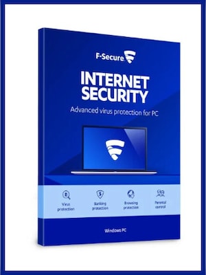 F-Secure Internet Security (PC) (3 Devices, 1 Year)  - F-Secure Key - UNITED KINGDOM - 0
