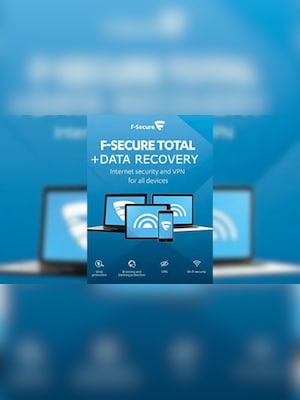 F-Secure Total + Data Recovery (PC, Android, Mac) - 3 Devices, 1 Year - F-Secure Key - GLOBAL - 2